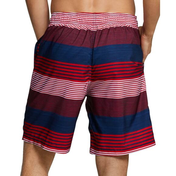 Speedo Men's Bondi Stretch Boardshort 20" Red White Blue Striped Small NWT - Picture 10 of 10